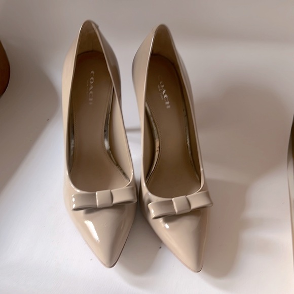 Coach Shoes - Coach Patent Leather Pumps